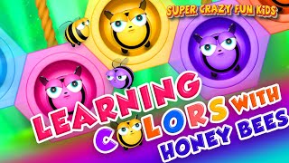 Color Bees Fun Play 3D Learning for Kids with Honey Puzzle | 3D Educational Mania