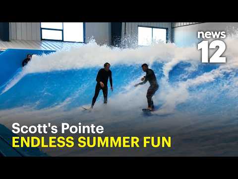 Catching waves at this indoor surfing spot on Long Island