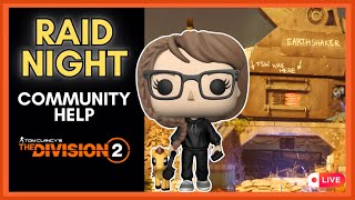 Raiding With Viewers | Live | The Division 2
