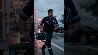 🚨 Seconds From Disaster! Ambulance Rushes to Highway Emergency 🚑 #Shorts