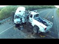 Witness Video – Pickup Truck Centerline Crossover Collision with Medium-Size Bus on US Highway 83