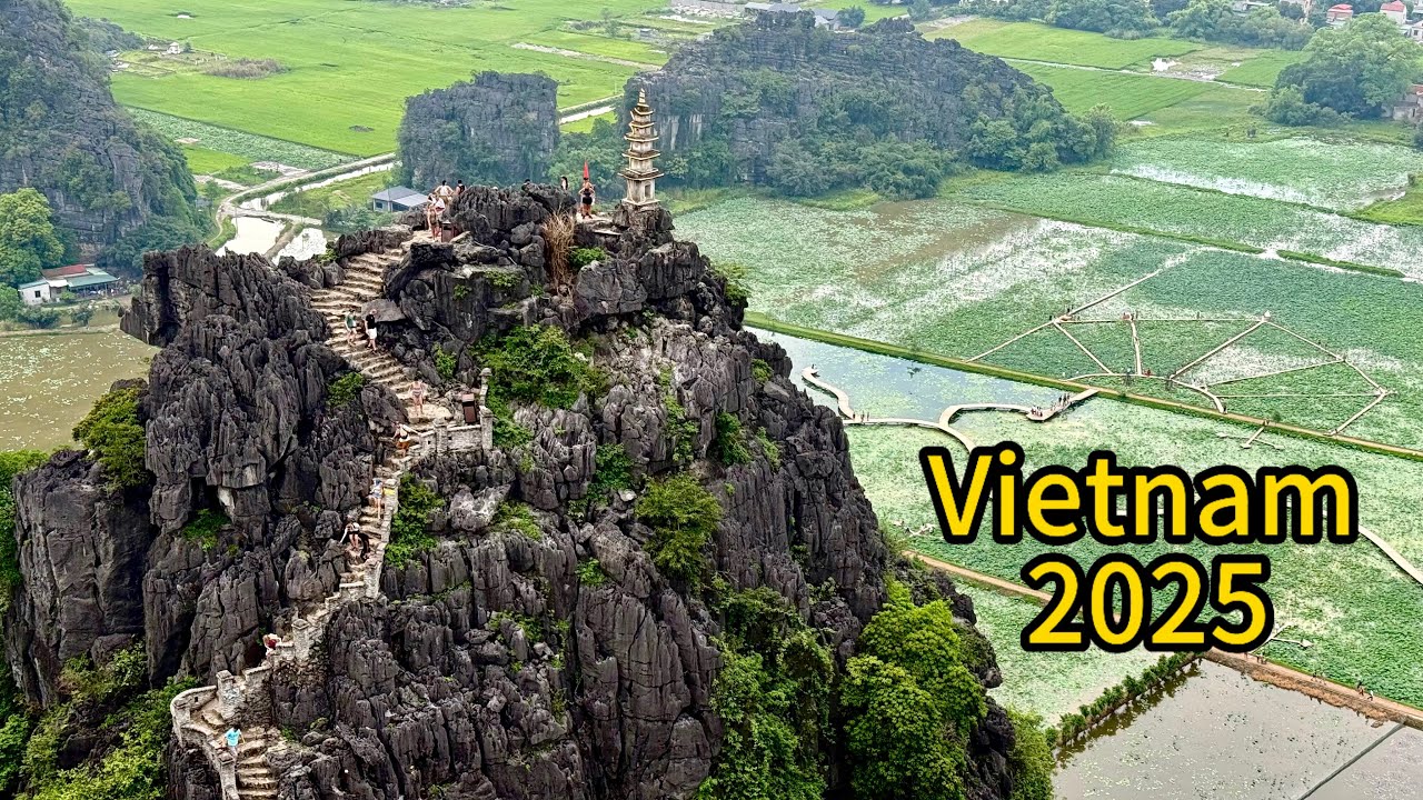 İnanılmaz Güzellikteki Ninh Binh ve Mua Mağarası - Vietnam 2025