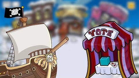 Color Vote starts and the Migrator arrives! - Club Penguin Rewritten