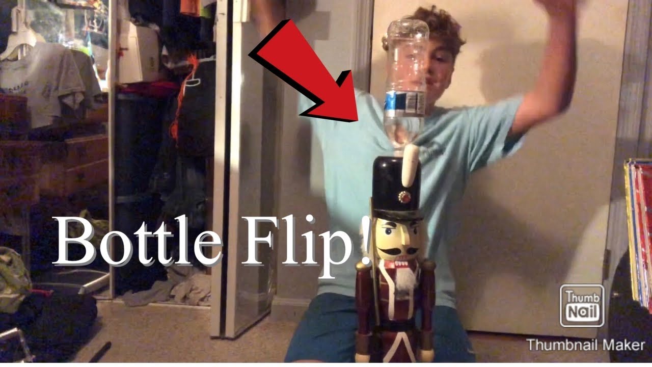 Bottle Flip Trick Shots! YouTube