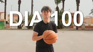 He Entrenado Baloncesto por 100 Dias
