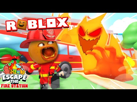 ORANGE didn't Start the FIRE!!! | Escape the Fire Station Obby