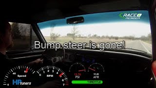 Shit Wagon Update 14 bump steer gone so highway pulls