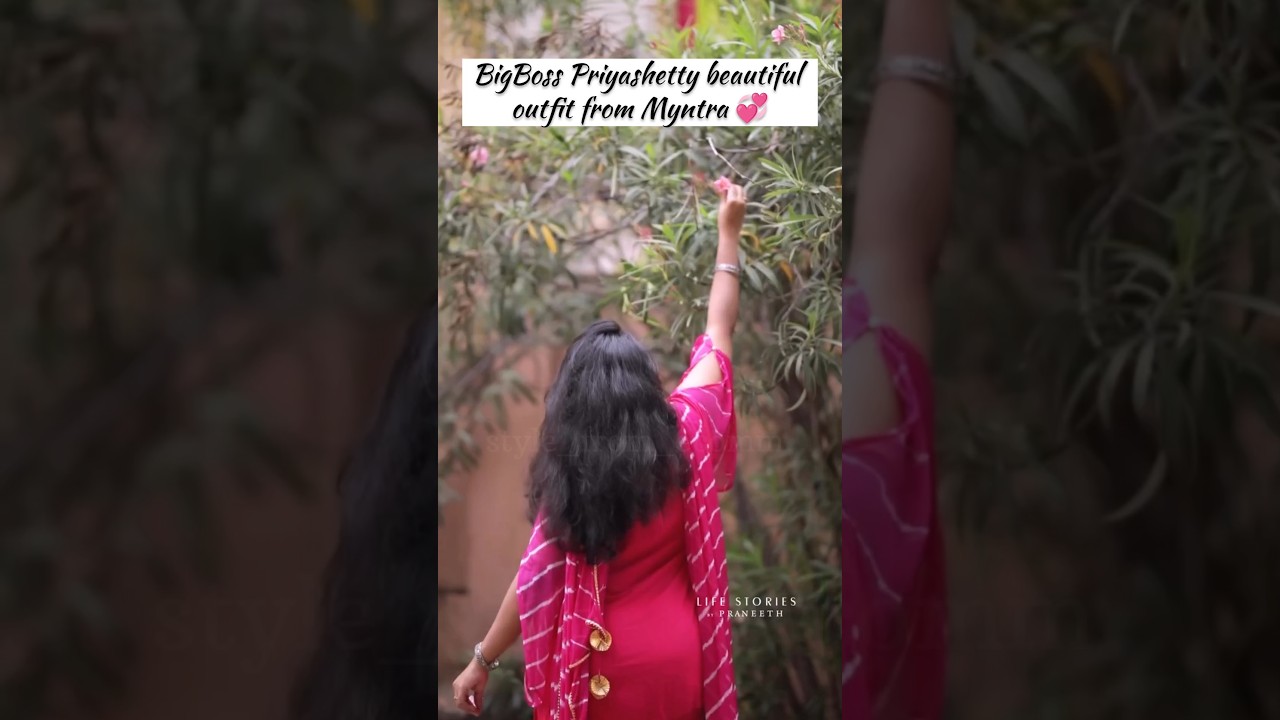 Bb Priya Shetty beautiful outfits