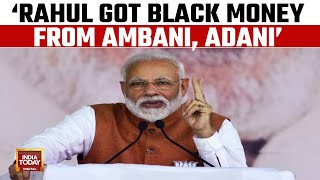 Modi Invokes Ambani Adani In Poll Season Alleges Congress Corruption India Today