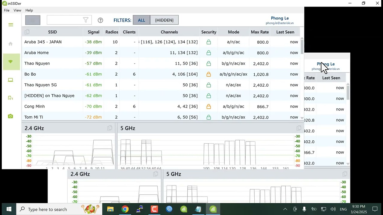 Setup 5 con Aruba 345 chạy Dual sóng 5G để làm Boxphone