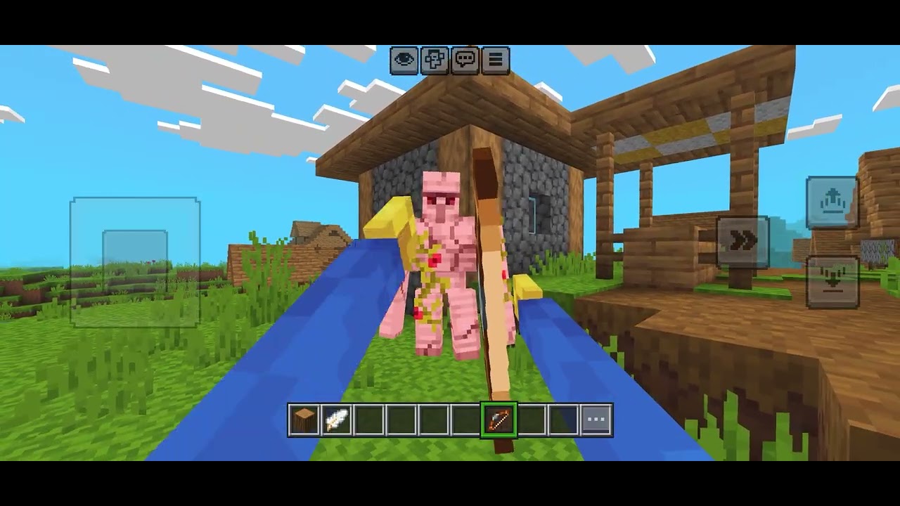 The first thing huggy dose in Minecraft skin pack by mob internamente 