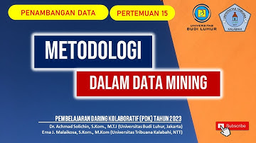 Metodologi Pengembangan Data Mining: CRISP-DM, KDD, SEMMA, TDSP | Kuliah Data Mining