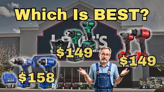 Best for budget DIY at Lowe's? Kobalt, Craftsman or…..