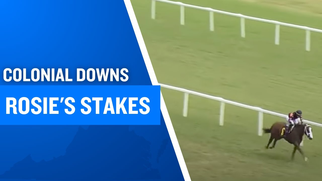 2025 $125,000 Rosie's Stakes at Colonial Downs - YouTube
