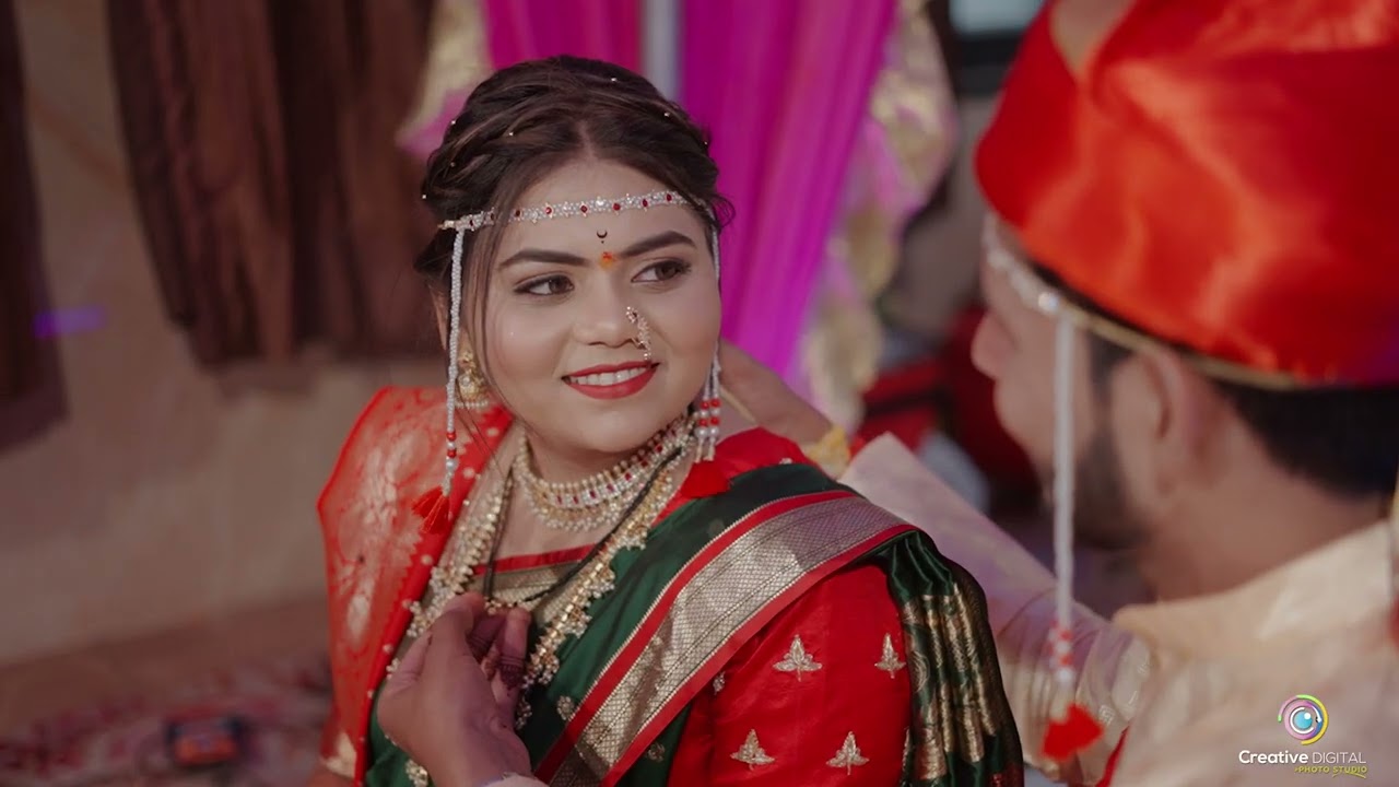 Vishakha & Rushikesh || Best Maharashtrian || Wedding Cinematic || @creativedigital.photography