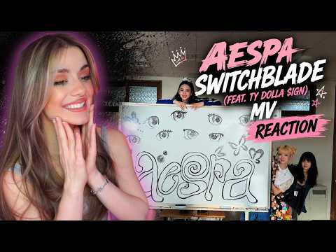 aespa SWITCHBLADE (Feat. Ty Dolla $ign) MV REACTION | THEY REALLY WENT CRAZY 🔥