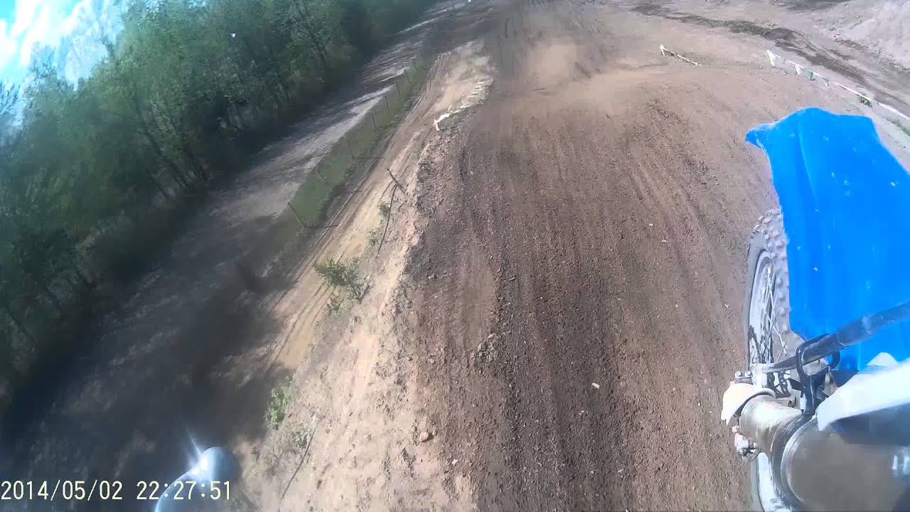 englishtown open mx practice on race track yz450 5/10/15 YouTube