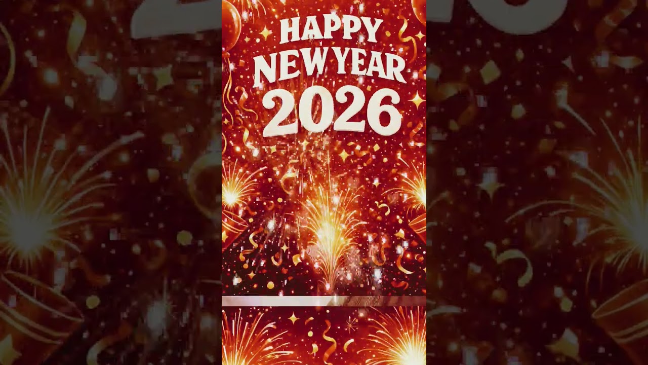 happy new year 🎉 ✨️ 💛 🤗 💖 2026 