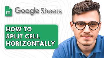 How to Split a Cell Horizontally in Google Sheets [2025 Guide]