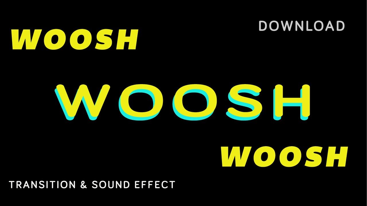 How to Download free Cinematic 36 Premium WOOSH WOOSH Sound Transition Pack | Copyright free | 2021