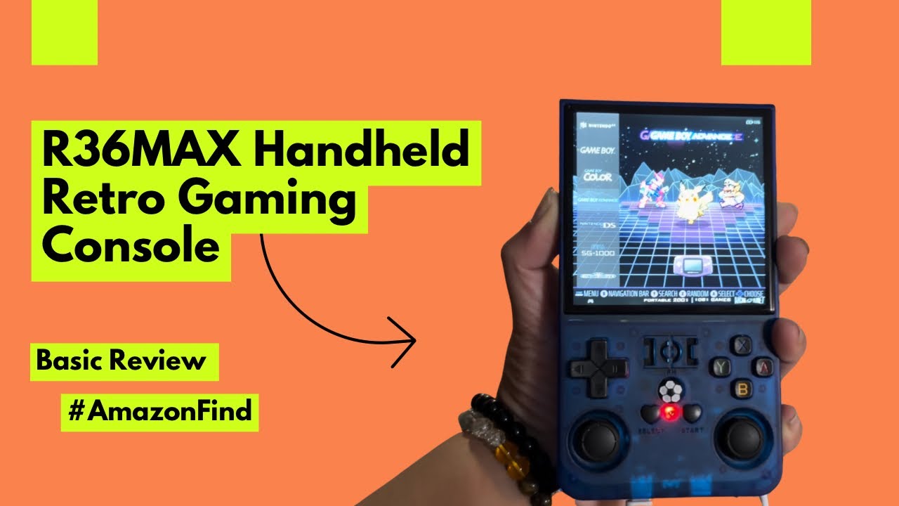 R36MAX Handheld Retro Gaming Console - Quick Review