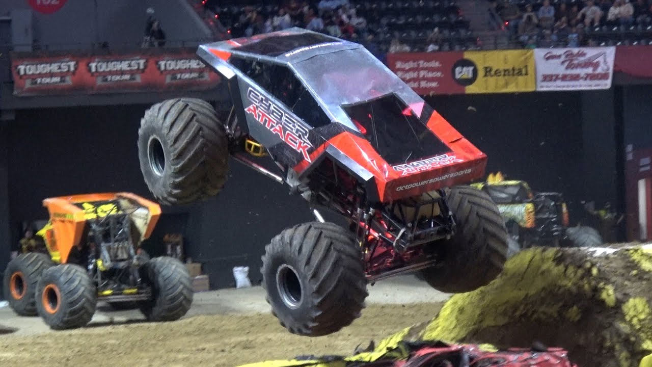 Toughest Monster Truck Tour Lafayette LA - 3/21/2025 Show 1 (FULL SHOW) 4K