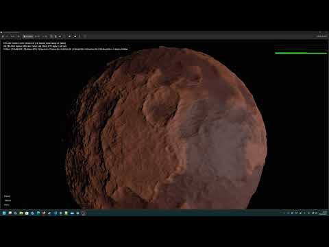 Procedural planets and solar system - Godot 4.6