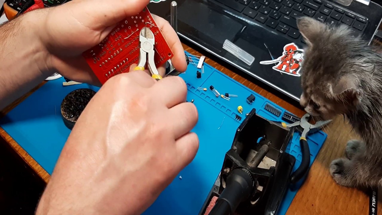 Вимірювач частоти кварцових резонаторів 1Гц - 50МГц - YouTube