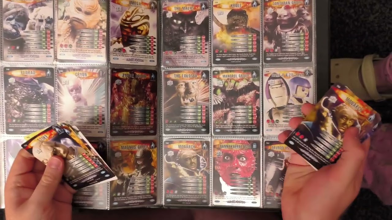 Looking at MORE CLASSIC Doctor Who Cards