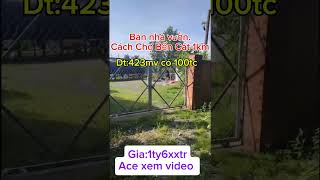 Bán nhà vườn Cách CHỢ BẾN CÁT 1km lh:0345872700