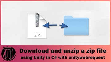 How to download and unzip a zip file using unity in C# with a unitywebrequest. Easy with no plugins!