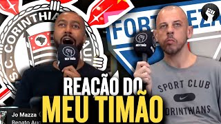 GOL do CORINTHIANS contra o FORTALEZA pela semifinal da SUL-AMERICANA | REAÇÃO do MEU TIMÃO