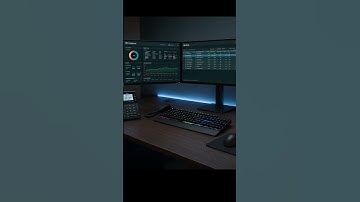 🔥 Ultimate IT Desk Setup! #TechSetup #DeskTour #Workstation #OfficeInspo #Shorts