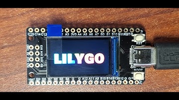 TTGO T-Display GD32 1st Run
