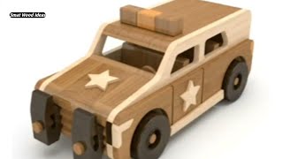 Famous Mercedes Rescue Team Woodworking Toy Plans and Patterns | Smart Wood Ideas