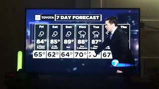 Robert Gauthreaux III weather update for Dayton,Ohio whio t.v.