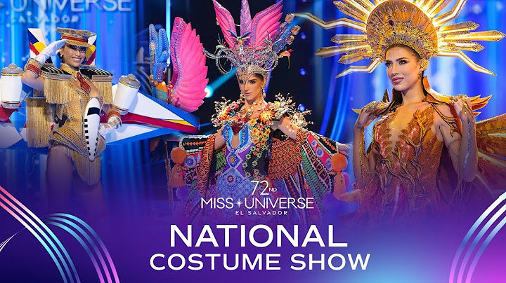 72nd MISS UNIVERSE National Costume Show
