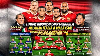 ITALIA & MALAYSIA KETAKUTAN! 4 Pemain Keturunan Di Panggil Jhon Herdman! Taktik Jenius Indonesia
