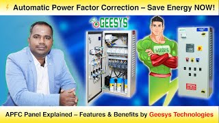 📉 Cut Electricity Bills with Automatic Power Factor Correction Panels | Avoid Power Factor Penalty
