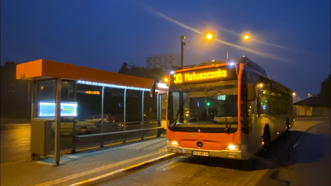 MPK Rzeszów linia 30 Mikołajczyka - Matuszczaka