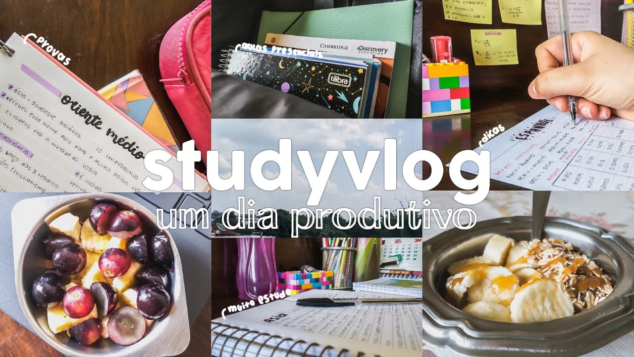 STUDYVLOG | aulas presenciais, provas, dicas, aesthetic...
