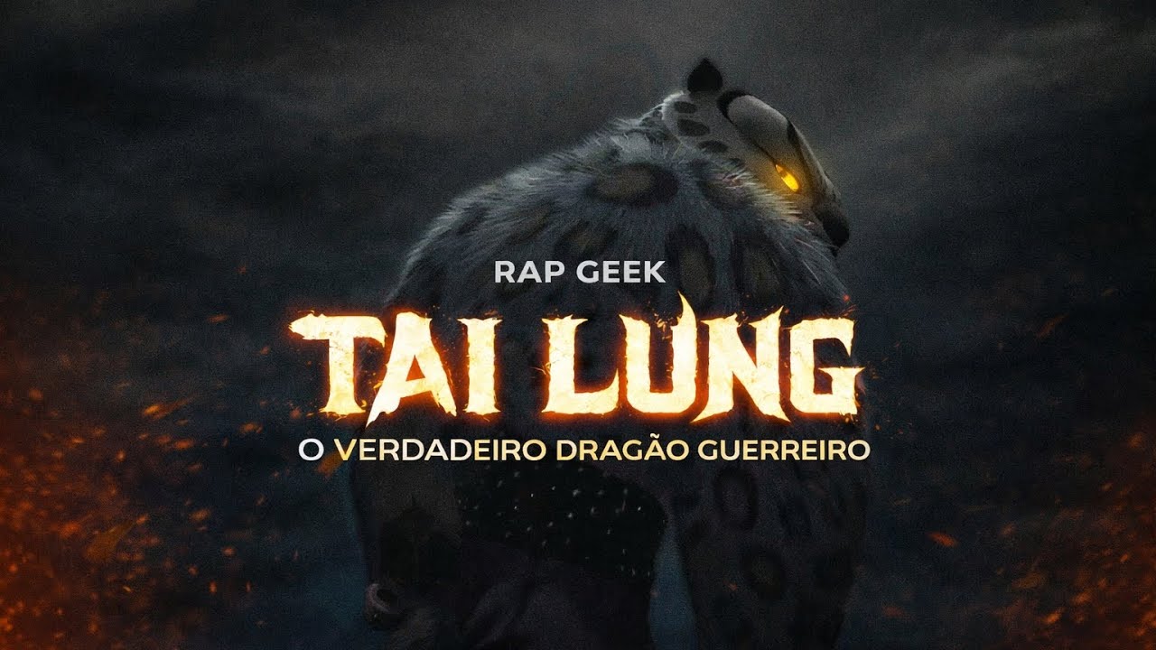 Rap do Tai lung | O verdadeiro Dragão guerreiro | Kung Fu panda