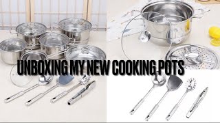 VLOG ❤️: UNBOXING AFFORDABLE COOKING POTS FROM JUMIA|#lifestyle #homeappliances #roadto300