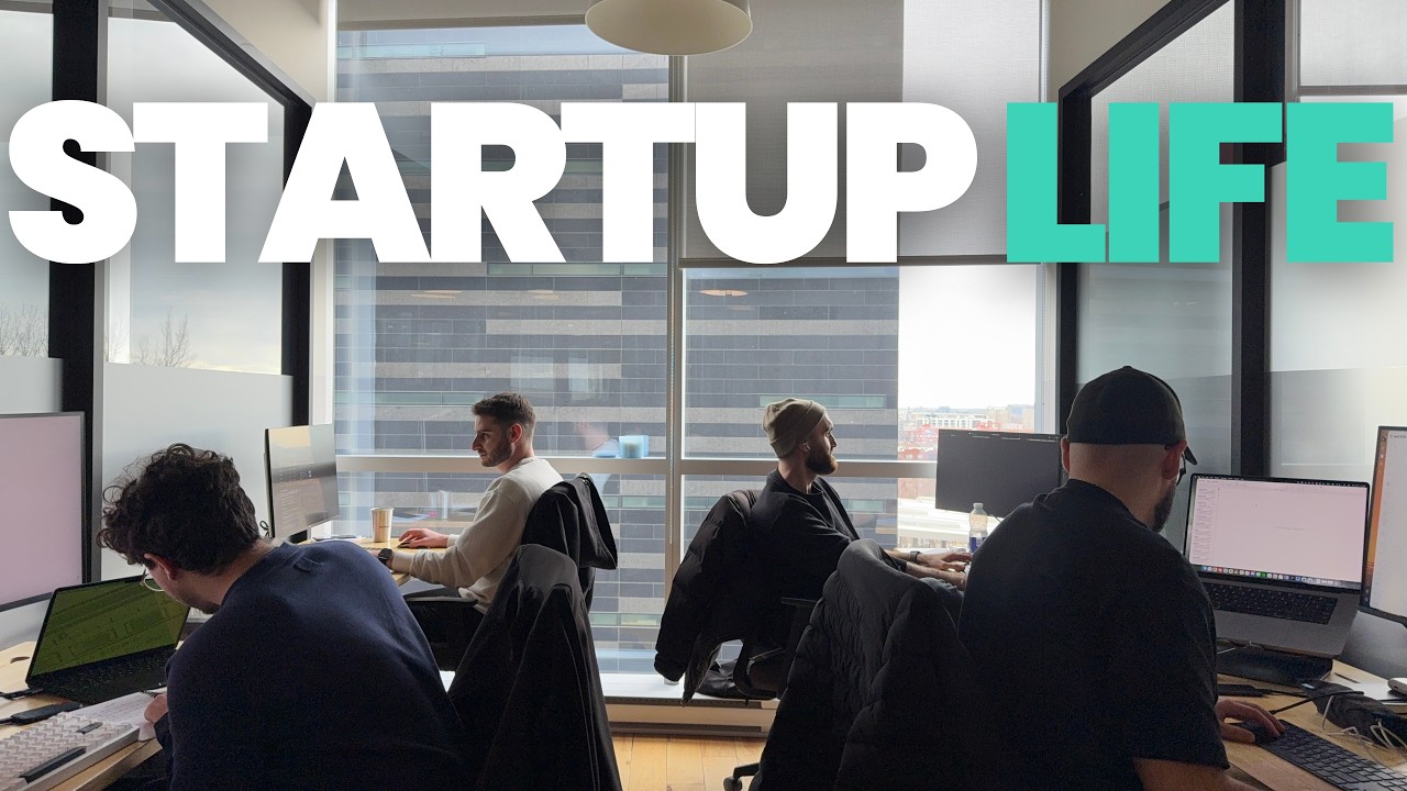 A Day in Our Tech Startup - YouTube