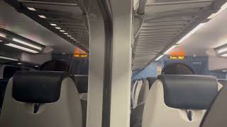 NJ Transit Northeast Corridor Train #3867 Multilevel Night Ride from New Brunswick to Princeton Jct
