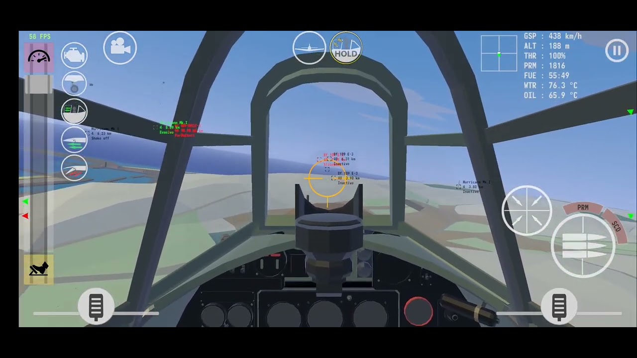 Sky on fire: 1940, British Fighters Versus German Fighters.