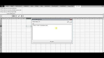 Using SQL in Excel Tutorial (Excel SQL Add-In)