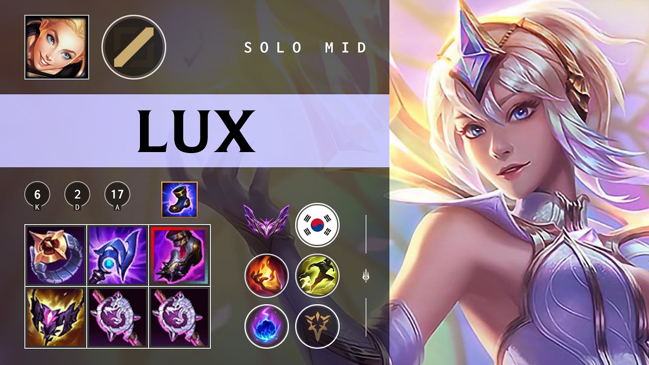 Lux Mid vs Sylas - KR Master Patch 26.04