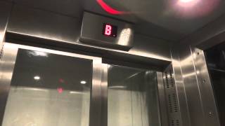 Smw Traction Elevator Solna Subway Station, Solna, Sweden.