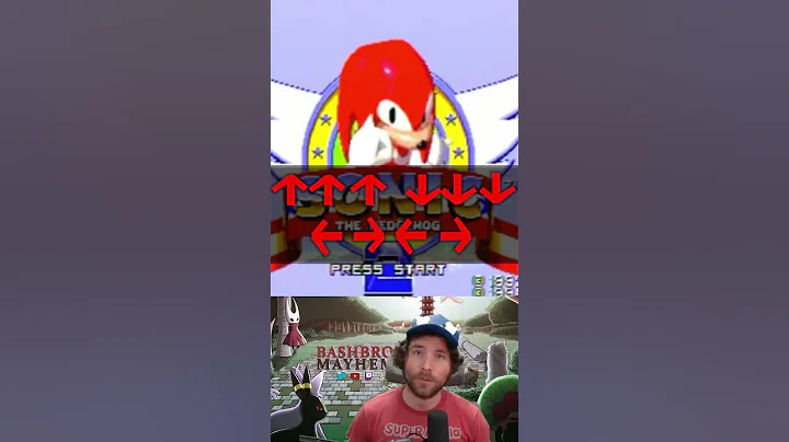 Sonic 2 and knuckles level select cheat!  #shorts